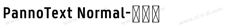 PannoText Normal字体转换